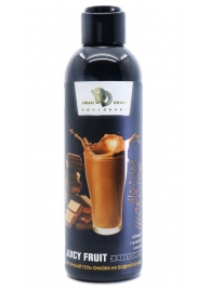 Интимный гель-смазка JUICY FRUIT с ароматом молочного шоколада - 200 мл. - БиоМед - купить с доставкой в Домодедово