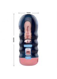 Мастурбатор-ротик Vacuum Cup Masturbator - Baile - в Домодедово купить с доставкой