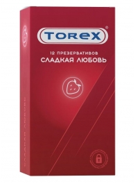 Презервативы Torex  Сладкая любовь  с ароматом клубники - 12 шт. - Torex - купить с доставкой в Домодедово