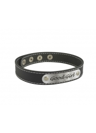 Чокер с белой строчкой Good Girl - Sitabella - купить с доставкой в Домодедово