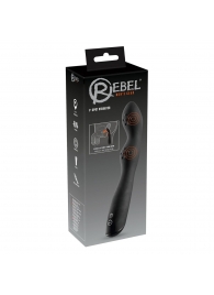 Черный вибромассажер простаты P-Spot - 23,5 см. - Orion - в Домодедово купить с доставкой