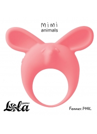 Оранжевое эрекционное кольцо Fennec Phil - Lola Games - в Домодедово купить с доставкой