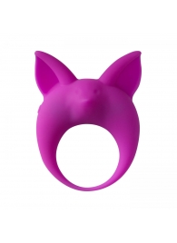 Фиолетовое эрекционное кольцо Kitten Kyle - Lola Games - в Домодедово купить с доставкой
