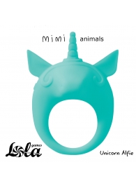 Зеленое эрекционное кольцо Unicorn Alfie - Lola Games - в Домодедово купить с доставкой
