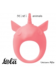 Оранжевое эрекционное кольцо Unicorn Alfie - Lola Games - в Домодедово купить с доставкой