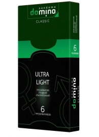 Супертонкие презервативы DOMINO Ultra Light - 6 шт. - Domino - купить с доставкой в Домодедово
