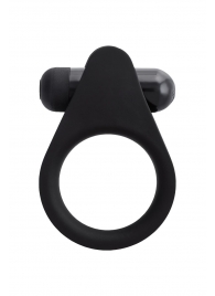 Черное эрекционное виброкольцо Brid с шипиками - A-toys - в Домодедово купить с доставкой