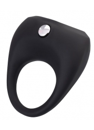 Черное эрекционное виброкольцо Erotist Cosm - Erotist Adult Toys - в Домодедово купить с доставкой