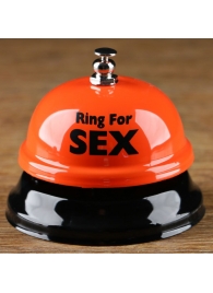 Настольный звонок RING FOR SEX - Сима-Ленд - купить с доставкой в Домодедово