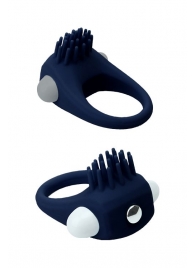 Синее эрекционное виброкольцо STIMU RING - Dream Toys - в Домодедово купить с доставкой