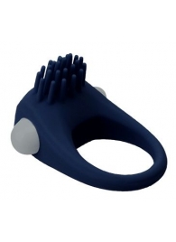 Синее эрекционное виброкольцо STIMU RING - Dream Toys - в Домодедово купить с доставкой