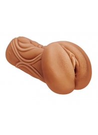 Кофейный мастурбатор-вагина Dumpling - Lola Games - в Домодедово купить с доставкой