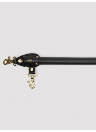 Черная распорка для ног Bound to You Faux Leather Spreader Bar - 50,8 см. - Fifty Shades of Grey - купить с доставкой в Домодедово
