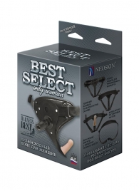 Пояс HARNESS BEST SELECT с вагинальной пробкой - LOVETOY (А-Полимер) - купить с доставкой в Домодедово