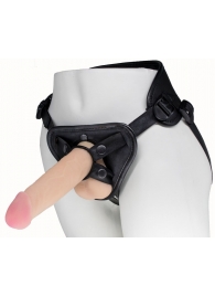 Пояс харнесс BEST UNI strap с 2 насадками - 18 и 22 см. - LOVETOY (А-Полимер) - купить с доставкой в Домодедово