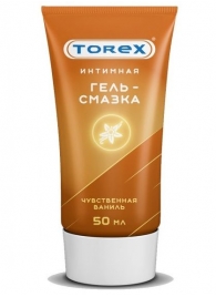 Смазка на водной основе TOREX  Чувственная ваниль  - 50 мл. - Torex - купить с доставкой в Домодедово