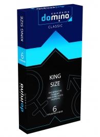 Презервативы увеличенного размера DOMINO Classic King size - 6 шт. - Domino - купить с доставкой в Домодедово