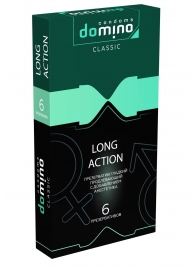 Презервативы с пролонгирующим эффектом DOMINO Classic Long action - 6 шт. - Domino - купить с доставкой в Домодедово