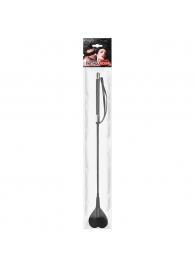 Черный стек с наконечником-сердечком - 54 см. - Notabu - купить с доставкой в Домодедово