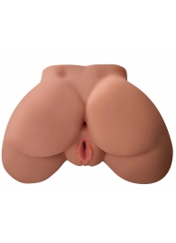 Кофейный мастурбатор-полуторс Perfect Ass Masturbator - Pipedream - в Домодедово купить с доставкой