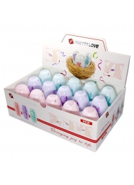 Набор из 15 мини-мастурбаторов Fantastic Egg Hard Boiled - Baile - в Домодедово купить с доставкой