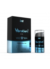 Жидкий интимный гель с эффектом вибрации Vibration! Ice - 15 мл. - INTT - купить с доставкой в Домодедово
