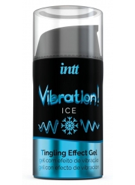 Жидкий интимный гель с эффектом вибрации Vibration! Ice - 15 мл. - INTT - купить с доставкой в Домодедово