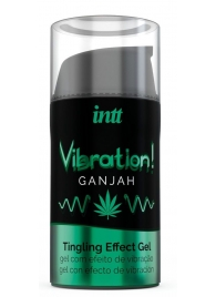 Жидкий интимный гель с эффектом вибрации Vibration! Ganjah - 15 мл. - INTT - купить с доставкой в Домодедово