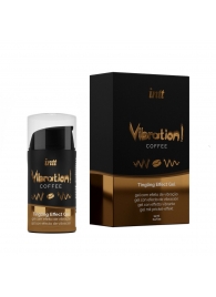 Жидкий интимный гель с эффектом вибрации Vibration! Coffee - 15 мл. - INTT - купить с доставкой в Домодедово