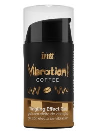 Жидкий интимный гель с эффектом вибрации Vibration! Coffee - 15 мл. - INTT - купить с доставкой в Домодедово