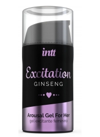 Женский возбуждающий интимный гель Excitation Ginseng - 15 мл. - INTT - купить с доставкой в Домодедово