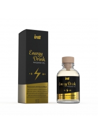 Массажный гель с согревающим эффектом Energy Drink - 30 мл. - INTT - купить с доставкой в Домодедово