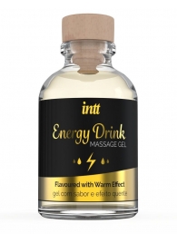 Массажный гель с согревающим эффектом Energy Drink - 30 мл. - INTT - купить с доставкой в Домодедово