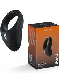 Черное эрекционное кольцо для ношения We-Vibe Bond - We-vibe - в Домодедово купить с доставкой