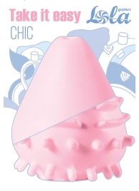 Нежно-розовый мастурбатор Chic - Lola Games - в Домодедово купить с доставкой