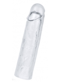 Прозрачная насадка-удлинитель Flawless Clear Penis Sleeve Add 1 - 15,5 см. - Lovetoy - в Домодедово купить с доставкой