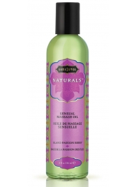 Массажное масло Naturals Island Passion Berry с ароматом тропических фруктов - 236 мл. - Kama Sutra - купить с доставкой в Домодедово
