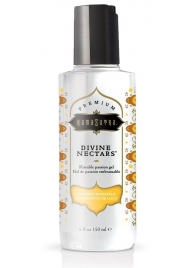 Гель-лубрикант на водной основе Divine Nectars Vanilla с ароматом ванили - 150 мл. - Kama Sutra - купить с доставкой в Домодедово