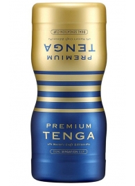 Мастурбатор TENGA Premium Dual Sensation Cup - Tenga - в Домодедово купить с доставкой