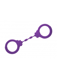 Фиолетовые силиконовые поножи Limitation - Lola Games - купить с доставкой в Домодедово