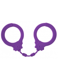 Фиолетовые силиконовые поножи Limitation - Lola Games - купить с доставкой в Домодедово