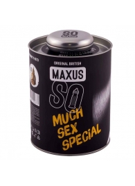 Текстурированные презервативы в кейсе MAXUS So Much Sex - 100 шт. - Maxus - купить с доставкой в Домодедово