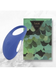 Синее кольцо с вибрацией Thor Cockring - FeelzToys - в Домодедово купить с доставкой