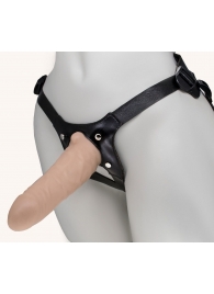 Пустотелый фаллопротез MEN STYLE - 17,5 см. - LOVETOY (А-Полимер) - купить с доставкой в Домодедово