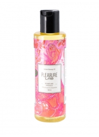 Массажное масло Pleasure Lab Delicate с ароматом пиона и пачули - 100 мл. - Pleasure Lab - купить с доставкой в Домодедово