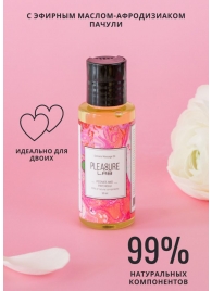 Массажное масло Pleasure Lab Delicate с ароматом пиона и пачули - 50 мл. - Pleasure Lab - купить с доставкой в Домодедово