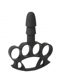 Кастет с штырьком для насадок Vac-U-Lock Knuckle Up - Doc Johnson - купить с доставкой в Домодедово