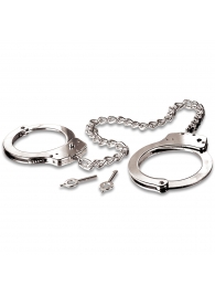 Металлические наручники Metal Leg Cuffs - Pipedream - купить с доставкой в Домодедово