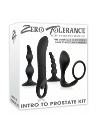 Набор стимуляторов простаты Intro To Prostate Kit - Zero Tolerance - в Домодедово купить с доставкой