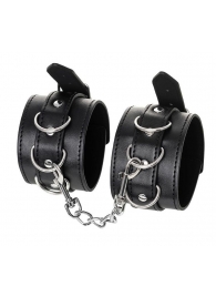 Черные оковы Anonymo из искусственной кожи - ToyFa - купить с доставкой в Домодедово